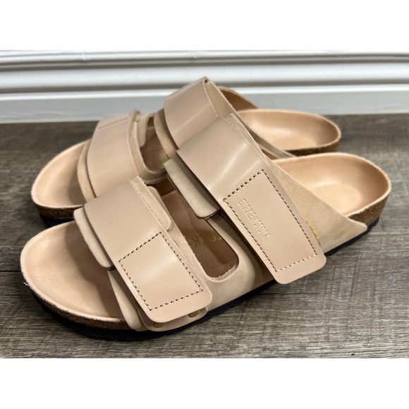 BIRKENSTOCK UJI Nubuck Leather Sandals - Picture 4 of 8